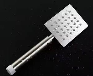 Europeo a maniglia singola per rubinetto doccia in ottone lucido accessorio da bagno cromato morbido Spray in ceramica per appartamenti - Product Image 6