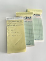 Bloc-notes de paiement personnalisé par le fabricant d'origine, 17 lignes, pour les commandes des clients, bloc-notes de reçus pour les restaurants