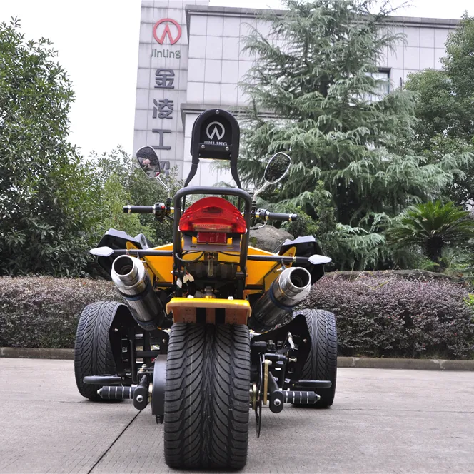 Adulto 250cc 4storke frizione manuale raffreddata ad acqua catena retromarcia jinling tre ruote Racing ATV TRIKE