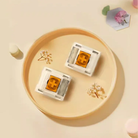 Code de jeu TTC Flame Orange Switch, mot de passe HIFI, interrupteur mécanique pour clavier Axis