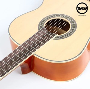 Best Choice Factory-Price GCL-204S Modèle 39 ''Guitare classique en épicéa en bois pour débutants Portable pour Yoga & Pilates - Product Image 5