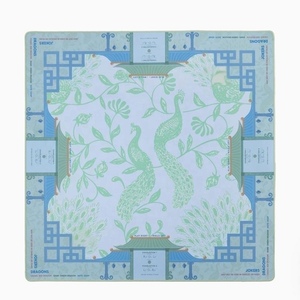 Holiday <b>Red</b> <b>Bow</b> Mahjong Mat Thick Neoprene Anti-slip American Mahjong Table Mat with Charleston Reference Guide - Product Image 1