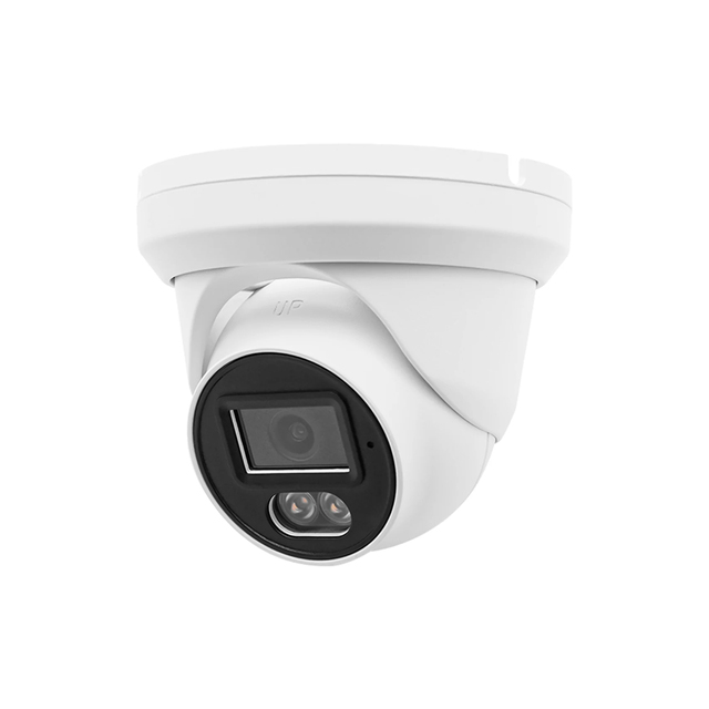 4MP Competitive Price 24 Hours Full Color Night Vision IP67 Human Body Detection 2.8mm Internal Mic Small Turret POE IP Camera