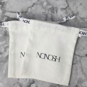 Eco Friendly Organic Cotton <b>Drawstring</b> Bag Cotton <b>Pouch</b> Customized Size Customized Logo Packing Acceptable - Product Image 3