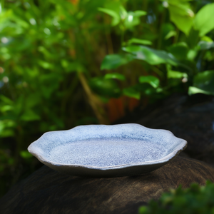 Assiette plate Oyster Granilla bleue 21 cm - Product Image 2