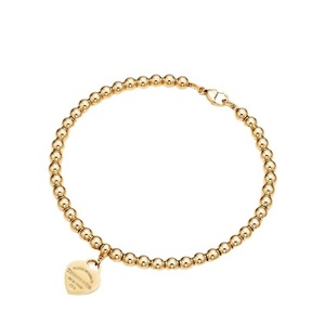 <span class=keywords><strong>Bracelet</strong></span> classique en émail en forme de T avec perles de 4 mm et colle liquide, lien, amour à la maison, <span class=keywords><strong>bracelet</strong></span> en pierre naturelle en <span class=keywords><strong>or</strong></span> rose 18 carats - Product Image 5
