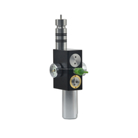 Régulateur PCP HubenPower 7075 haute pression 4500 psi réglable en acier inoxydable avec valve Dream Z pour réservoir HPA de carabine à air comprimé