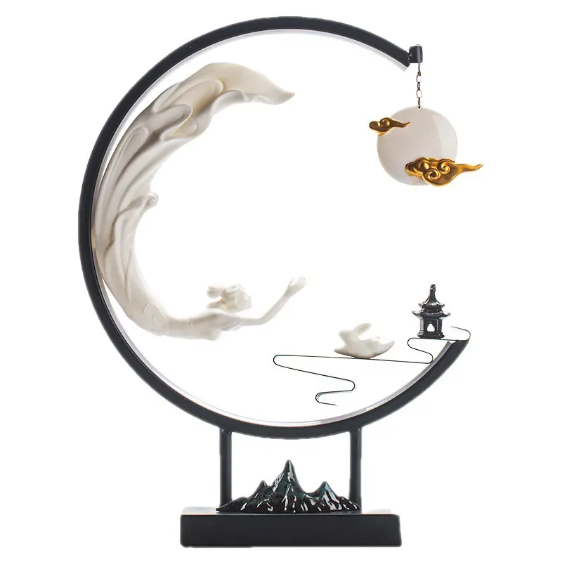 ديكور منزلي صيني, ديكور منزلي على الطراز الصيني ، يمكن لـ Goddess Chang'e fly to The moon Sun Wukong الوصول