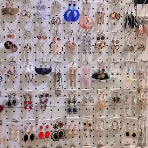 Pendientes de aro de estilo bohemio para mujer, joyería fina, aretes llamativos, lote variado, venta al por mayor