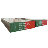 Plaque d'acier allié structurel haute résistance SCM440 AISI 4140, tôle d'acier au carbone forgée pour moules – Vente chaude