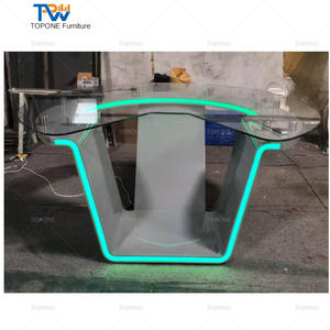 Bureaux de Studio Blancs pour Enregistrement Musical et Télévisuel, Conception Sur Mesure, Pupitre de Journalisme, Comptoir Personnalisé - Product Image 2