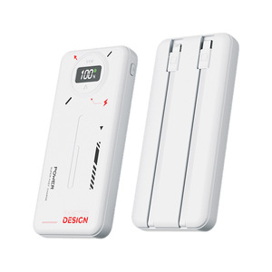 Batterie externe Mecha Wind en plastique 20000 mAh, <span class=keywords><strong>super</strong></span> rapide 20W/22.5W, portable, affichage numérique intelligent, polymère lithium K72 - Product Image 5