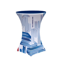 Pop up Publicité Booth Promotion Comptoir Table Hydraulique Podium Bureau