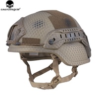 Casque ACH MICH 2000 - Version Spéciale Action - Casque Tactique de Chasse et de Jeu de Guerre avec Coussinets de Protection