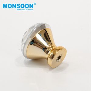 Lemari kabinet lemari perangkat keras dekoratif lemari pakaian pegangan bulat kenop pegangan tarik plastik untuk furnitur - Product Image 4