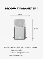 Station de charge sans fil réglable pour téléphone, montre et écouteurs, chargeur sans fil 3 en 1 QI2.2 pour iPhone 18