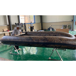 Camouflage gonflable de bateau de pêche de bateau en caoutchouc de PVC d'OEM d'usine avec le moteur électrique - Product Image 6