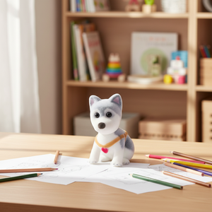Jouet en PVC de haute qualité pour chiens de compagnie, personnalisé, doux, moelleux, inspiré de l'<span class=keywords><strong>anime</strong></span>, échelle 1/60, cadeau décoratif sur le thème des animaux - Product Image 1