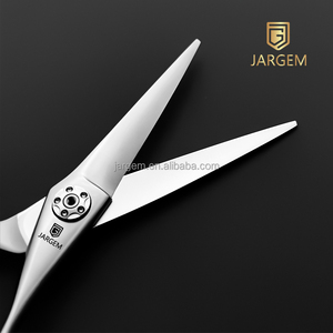 5.5インチ VG10鋼 マット研磨 理容シザー オフセット人間工学ハンドル ヘアーシザー 理容師用はさみ - Product Image 2