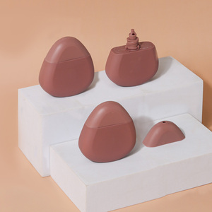 Tùy Chỉnh <span class=keywords><strong>50Ml</strong></span> Hình Dạng Hình Bầu Dục Đầy Màu Sắc Kem Chống Nắng Kem Tay Nhựa Bóp Chai Với Nắp Xoắn - Product Image 2