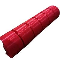 Fil multifilament en polypropylène FDY rouge 1000D de la marque Hongyun, torsadé, anti-UV, pour l'emballage
