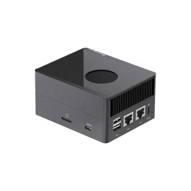 Radxa Fogwise AirBox AI Edge Computing Box SG2300x SoC Octa-core Arm Cortex-A53 (Armv8) 16GB RAM+64GB EMMC/none SSD/without WiFi