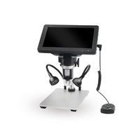 7 Inch Hd Lcd-scherm Digitale Microscoop Met Externe Led Lichtbron 1200X Video Screen Microscoop