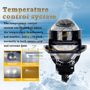 BI-<span class=keywords><strong>LED</strong></span> עדשות מקרן עדשות <span class=keywords><strong>60w</strong></span> אוטומטי הוביל פנסים לרכב הוביל פנסים h4 h7 h11 9005 5800k - Product Image 5