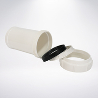 Usine chinoise raccords de tuyauterie en plastique pvc accessoires raccord de joint de dilatation étendu