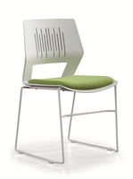 Chaise de bureau empilable de haute qualité, design moderne et confortable, prix bas, nouvelle conception 2021