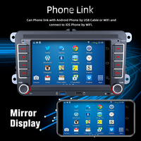 Meilleure vente Android 12 vidéo pour vw polo jetta passat skoda siège interface autoradio smart radio lecteur stéréo