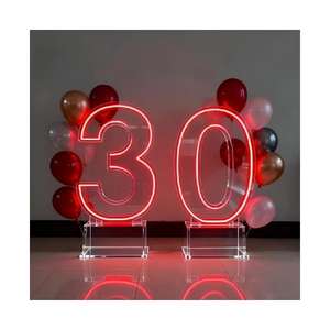 New Year Wedding Event <b>Decor</b> Marry Me Large <b>Lights</b> 3ft 4ft Alphabet Giant <b>Led</b> <b>Light</b> up <b>Led</b> Neon Number Letter Party Supply - Product Image 1