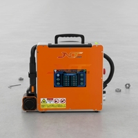 Machine de nettoyage laser à fibre pulsée multimode, 12 modes de nettoyage, 500W, portable, pour l'élimination de la rouille de l'acier inoxydable, haute performance