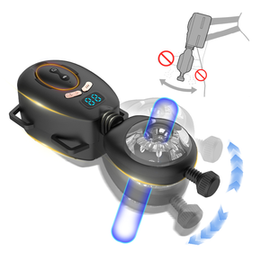 男性のおもちゃを突き刺す,2025新しいスタイルのエロティックウェアラブル自慰行為者カップチャンネルバイブレーター - Product Image 1