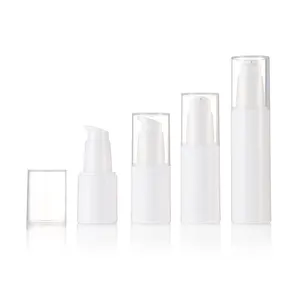 Contenitore cosmetico 20ml 15ml 30ml 50ml PP plastica Airless bottiglia di plastica per la confezione di cosmetici