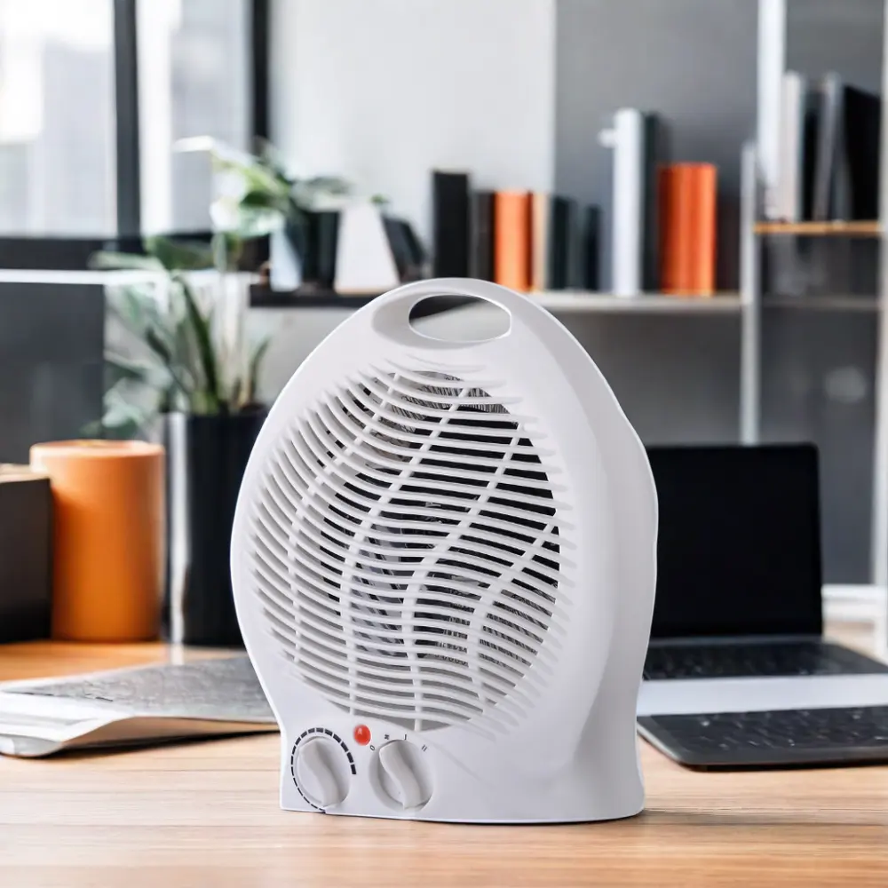 2000W taşınabilir elektrikli ısıtıcı fanı 100% bakır Motor çift amaçlı kuvars ısıtma banyo oturma odası ücretsiz ayakta masaüstü