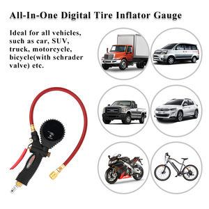 Manómetro digital de alta resistencia para neumáticos, infladores con pantalla LED, TG01A - Product Image 4