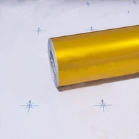 AURORA Autocollants en film vinyle pour emballage de voiture en or bonbon Décalcomanie pour couverture automobile personnalisée avec doublure en PET sans bulles d'air