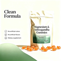 Gummies au Magnésium et Ashwagandha pour le Soutien Anti-Stress et la Relaxation – Formule Végétalienne – Vente en Gros et Personnalisation OEM Disponibles – Gummies au Magnésium