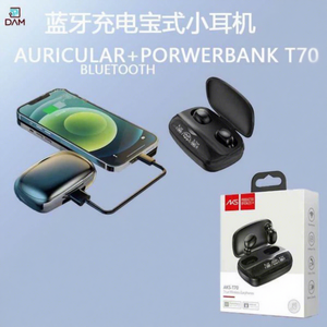 Mini Auriculares Inteligentes T70 - Product Image 1