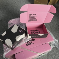 Boîtes d'expédition personnalisées en papier imprimé avec logo, emballage et papier de soie