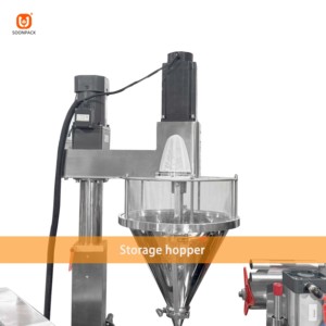 Tapas de botella de fruta en polvo separadas completamente automáticas para embalaje de fruta en polvo agua potable se convierte en embalaje de jugo - Product Image 2