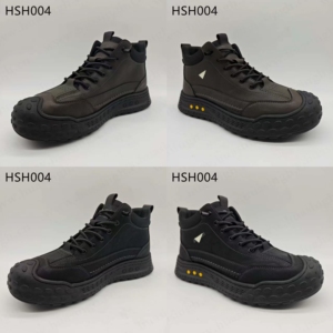 Botas de Senderismo HY, Suela de Goma de Alta Elasticidad, Color Marrón/<span class=keywords><strong>Negro</strong></span>, Botas de Montaña Deportivas, Zapatos de Entrenamiento de Cuero Vacuno con Costuras HSH004 - Product Image 6
