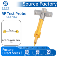 Sonde de test RF Good Linker GL67552 GSG, connecteur mâle SMPM pas de 1,5 mm, sonde de test coaxiale haute fréquence pour PCB micro-ondes