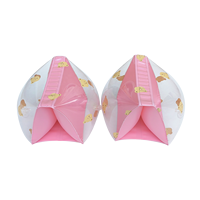 Pratique tactile Perception gonflable bras de natation cercle flotteur corps chaîne anneau de natation flotteurs d'eau jouets Opp sac tigre enfant 100 pièces