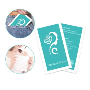 Furuize Custom Individually Natural Feminine Wet Wipes Portable Vaginal Wipes Feminine Organic Intimate Wipes