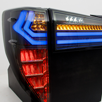 Feu arrière LED RVB de luxe moderne Wenye pour Toyota Innova 2016-2022, avec indicateur dynamique et ensemble de freinage inversé