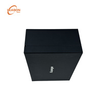 Boîte en papier de luxe personnalisée, emballage cadeau rigide en carton magnétique avec gaufrage et estampage à chaud en or pour cosmétiques et bijoux