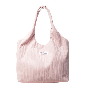 <span class=keywords><strong>Borsa</strong></span> a <span class=keywords><strong>Tracolla</strong></span> in Stile Occidentale di Grande Capacità, Design Coreano Casual, in Tessuto di Cotone Color Crema con Chiusura a Zip, Moda Instagram - Product Image 5