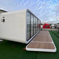 Capsule mobile, entrepôt Apple, maison préfabriquée, module modulaire, mini-cabine intelligente, maison, solution de vie préfabriquée personnalisée